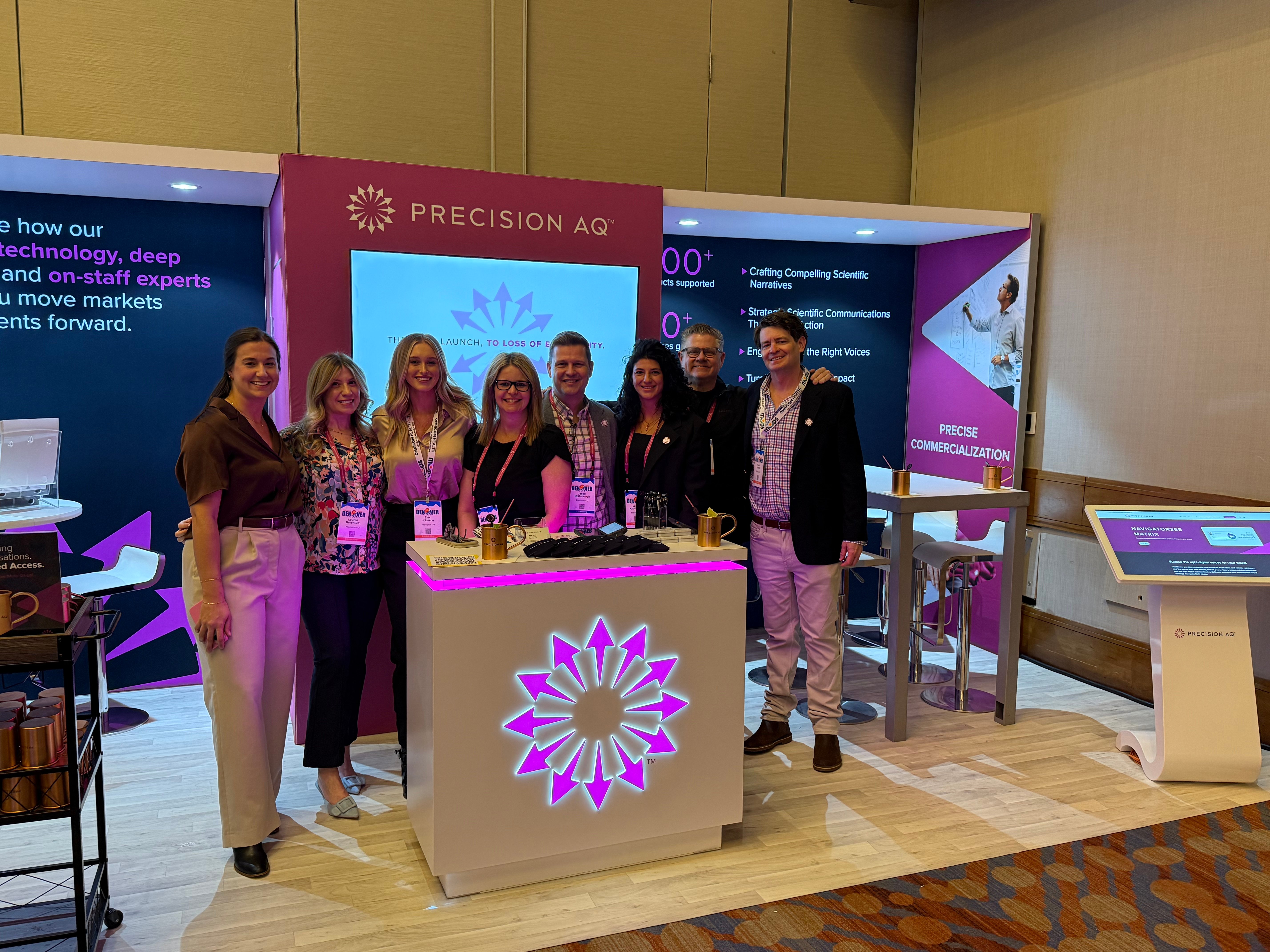 MAPS Americas Precision AQ booth